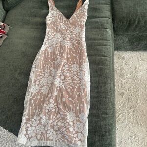 Elegant Floral Lace Dress